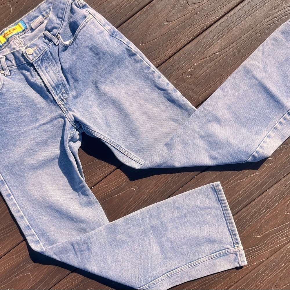 Paris Blues Originals Women’s Jeans size 7 Light Blue Wash